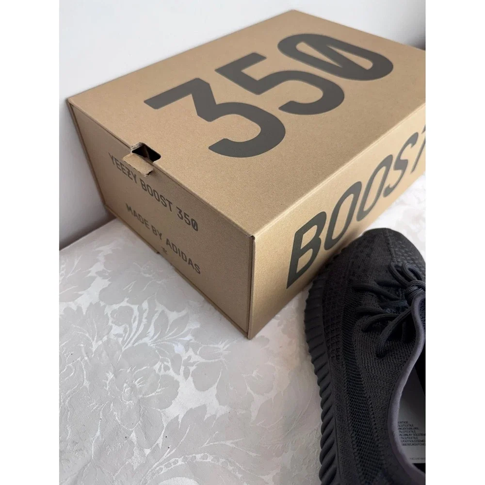 Adidas Yeezy Boost 350 V2 Cinder Charcoal Black Gum FY2903 Mens 9